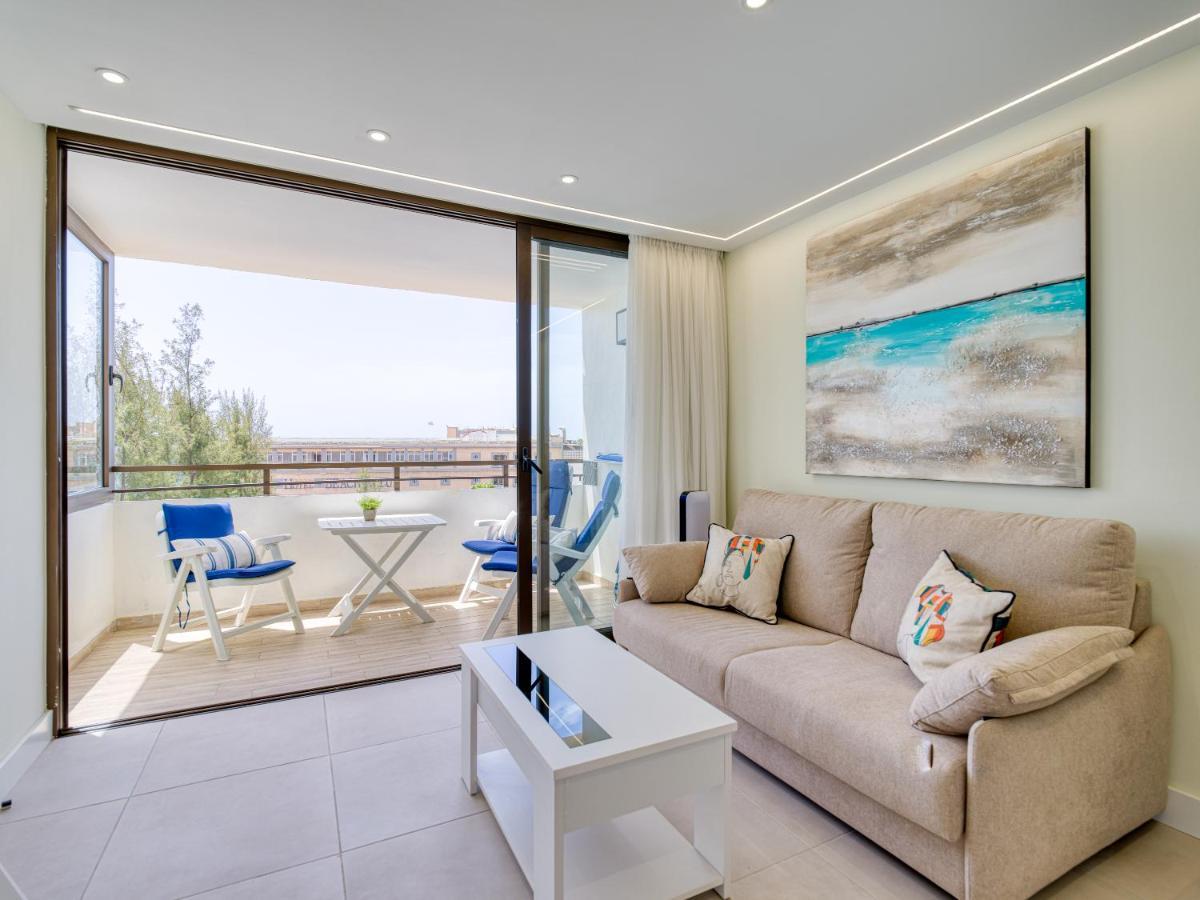 Precioso Apartamento En 1ª Linea De Mar San Agustín Zewnętrze zdjęcie