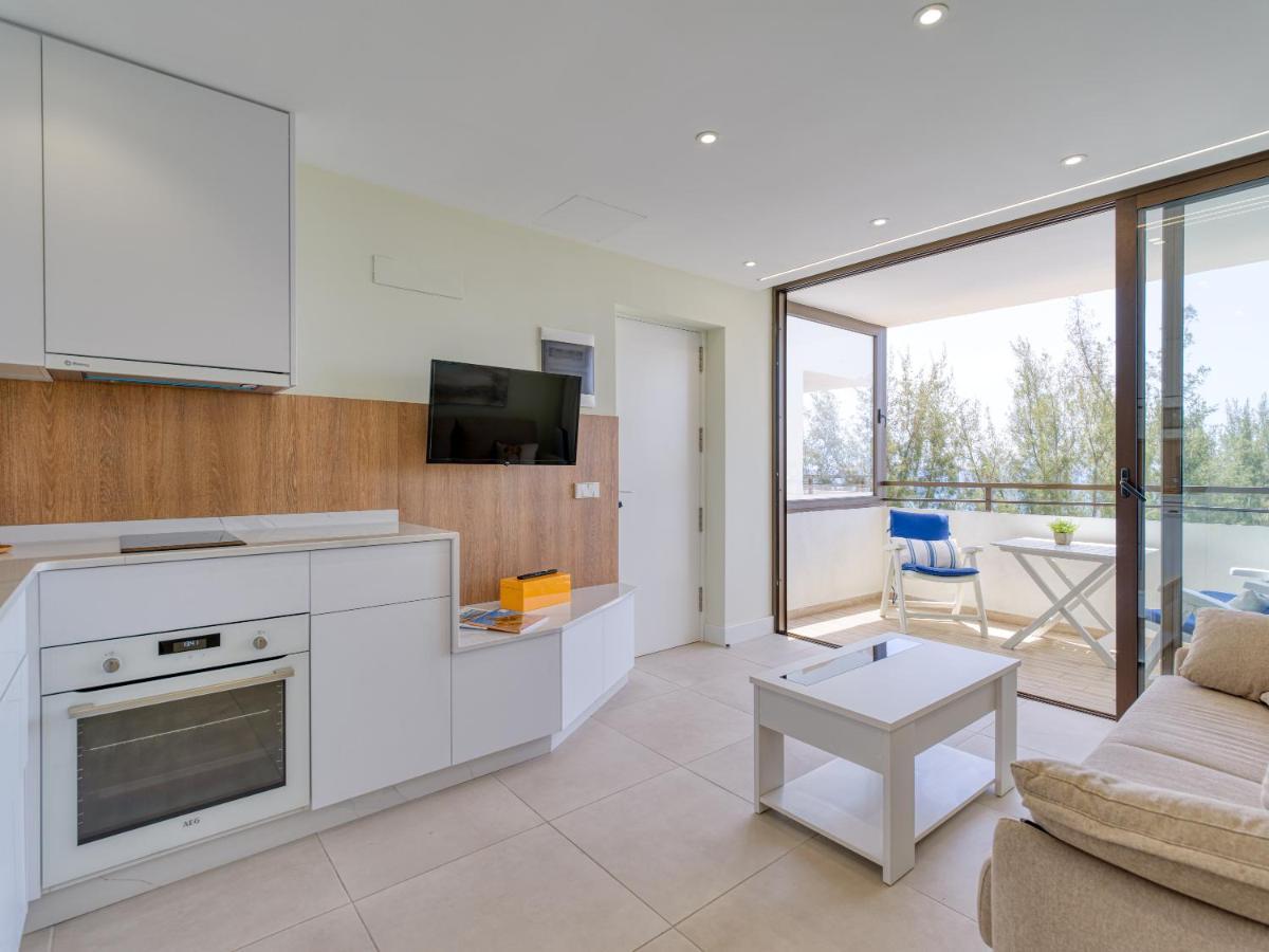 Precioso Apartamento En 1ª Linea De Mar San Agustín Zewnętrze zdjęcie