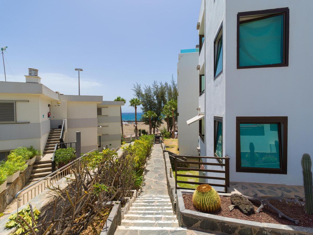 Precioso Apartamento En 1ª Linea De Mar San Agustín Zewnętrze zdjęcie