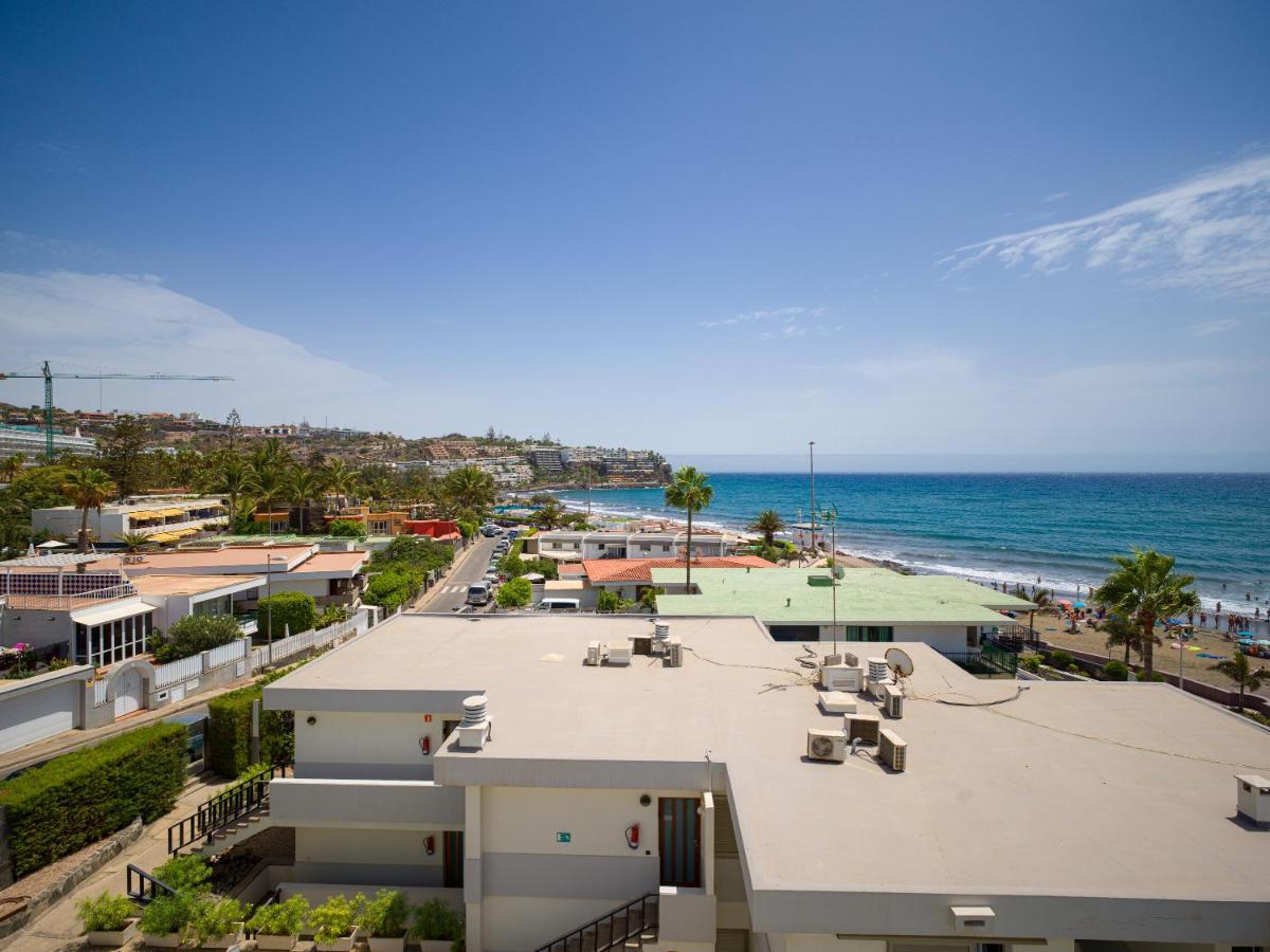 Precioso Apartamento En 1ª Linea De Mar San Agustín Zewnętrze zdjęcie